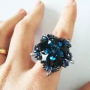 Cuentas abalorios Star Beads by Perles & Co 11x11 mm Crystal x30