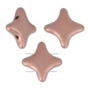 Cuentas abalorios Star Beads by Perles and Co 11x11 mm Light Copper Mat x30