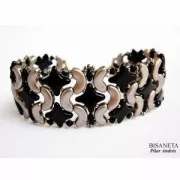 Abalorios Cuentas Star Beads by Perles & Co 11x11 mm Opaque White x30