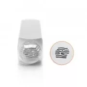 Sellos metálicos ImpressArt - 6 mm - Textura Madera x1