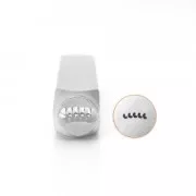 Sellos metálicos ImpressArt - 6 mm - Borde Apóstrofos x1