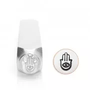 Sellos metálicos ImpressArt - 6 mm - Main de Fatma x1