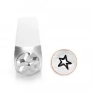Sellos metálicos ImpressArt - 6 mm - Estrella x1