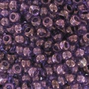 Cuentas de Rocalla Preciosa 11/0 2 mm - Lumi Amethyst x20 g
