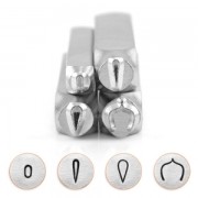 Sellos metálicos ImpressArt 6 y 3 mm Mandala - modelo 2|raw }}