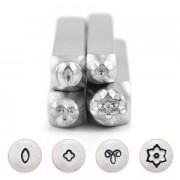 Sellos metálicos ImpressArt 6, 4 y 3 mm Mandala - version 1|raw }}