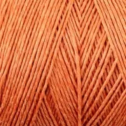 Bobina de hilo de lino encerado 0.7 mm Naranja n°8 x 100 gr