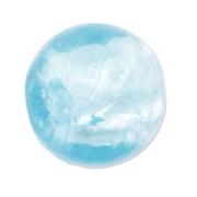 Redondas hoja de plata 10 mm Light Aquamarine x6|raw }}