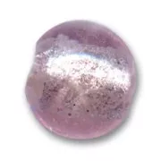 Redondas hoja de plata 10 mm Light Rose x6