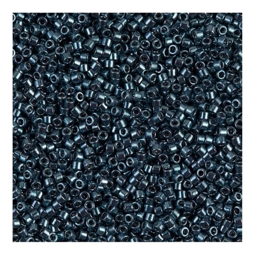 Miyuki Delica 11/0 DB0451 - Galvanized Dark Steel Blue x 8g