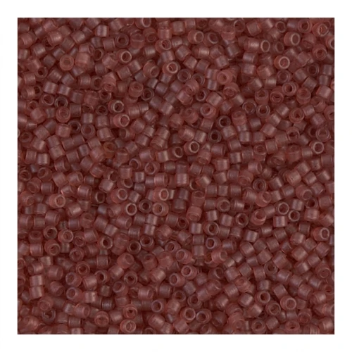 Miyuki Delica 11/0 DB0773 - Dyed Semi Mat Transparent Berry x8g