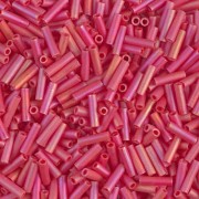 Bugles Miyuki 6 mm BGL-408FR - Mat Opaque Red AB x10g
