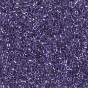 Miyuki Delica 11/0 DB0923 - Crystal Lined Sparklinog Amethyst x8g