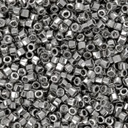 Miyuki Delica 11/0 Hex Cut DBC0038 - Palladium Plated x5g