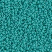 Rocalla Miyuki 11/0 412F - Mat Opaque Turquesa Green x8g