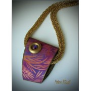 Silk Screen Helen Breil para arcilla polimérica 95x130 mm - Postcard From Bali