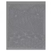 Placa de textura - Hojas de textura para arcilla Helen Breil  10.5x13 cm Conga Line