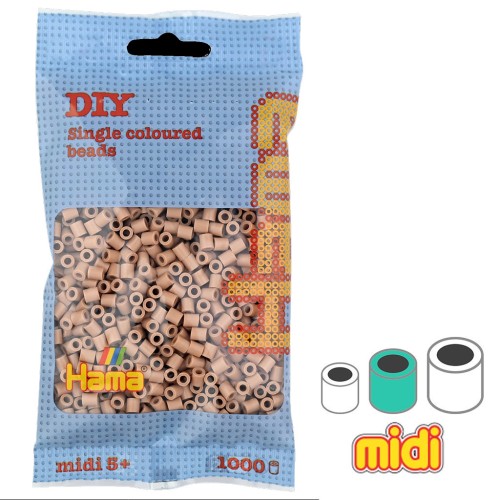 Cuentas Hama Beads MIDI 5 mm Café Frappé (n°75) x1000