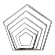 Cortadores de metal para modelado & pasatiempos - entre 20 y 70 mm Pentagone x6|raw }}