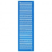 Silk Screen Moiko para pulsera 26.5x8.5 cm - Diseño triangulares Azteca 7.36|raw }}