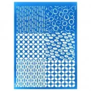 Silk Screen Moiko para Arcilla polimérica - Combo - Diseño Antiguo