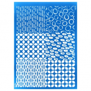 Silk Screen Moiko para Arcilla polimérica - Combo - Diseño Antiguo