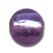 Redondas hoja de plata 8 mm Dark Alexandrite X10