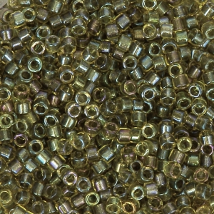 Miyuki Delica 11/0 DB2377 - Inside Dyed color Fancy Lime x8g