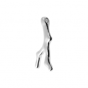 Colgante Coral 18x9 mm para hacer tus propias piezas de Joyería rodiado x1