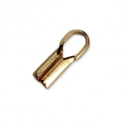 Terminal para apretar para cordón 1.3 mm - Chapado de Oro 3 micras x1