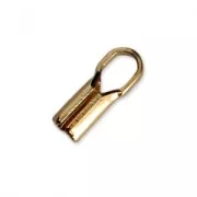 Terminal para apretar para cordón 1.3 mm - Chapado de Oro 3 micras x1
