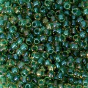 Rocalla Toho 11/0 TO11R242 - Luster Jonquil Emerald Linoed x8g