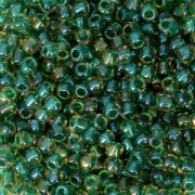 Rocalla Toho 11/0 TO11R242 - Luster Jonquil Emerald Linoed x8g