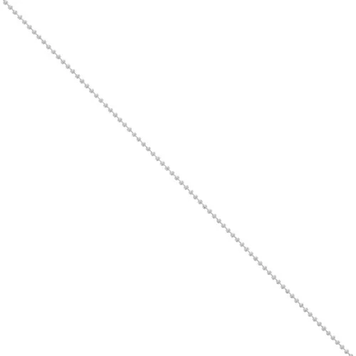 Cadena de bolas 1.5 mm plateada x 1m