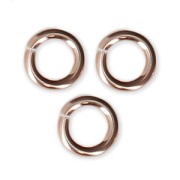 Anillas abiertas 5 x 1 mm de Gold filled Rosa x10|raw }}