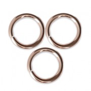 Anillas abiertas  8 x 1 mm de Rosa Gold filled Rosa x10|raw }}