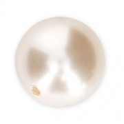 Nacarada PureCrystal mitad-perforada 5818 8 mm Crystal Creamrose Pearl|raw }}