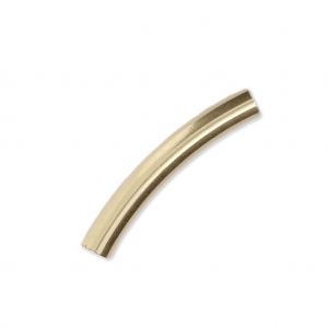 Tube curvo 20x3 mm en Gold filled x1