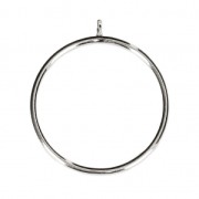 Anillo para mitad-perforada 6 / 8 et 10 mm de Plata 925 Talla 49 x1|raw }}