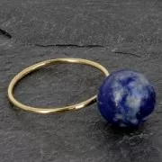 Anillo pour mitad-perforada 6 / 8 et 10 mm de Plata 925 Talla 52 x1