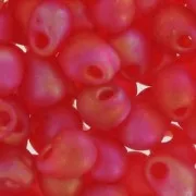 Mini-gotas Miyuki 3.4 mm DP140FR - Mat Tr Red Orange AB x8g