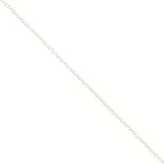 Cadena malla fina 1.8x2.2 mm light gold HQ x 1m