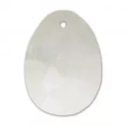 Colgante facetado ovalado 20x15mm gema natural piedra preciosa Moonstone Rainbowx1