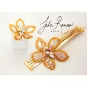 Canutillo para Bordar - para hacer broches & Joyas bordadas 1 mm Silver