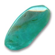 Rectángulo irregular 46x20 mm chalk dark mint|raw }}