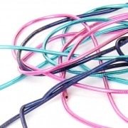 Canutillo para Bordar - para hacer broches & Joyas bordadas 1 mm Fucsia