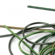 Canutillo para Bordar - para hacer broches & Joyas bordadas 1 mm Dark Olive