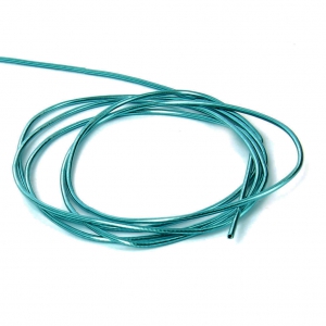 Canutillo para Bordar - para hacer broches & Joyas bordadas 1 mm Blue Zircon