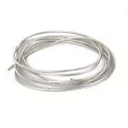 Jaseron Canutillo para bordar - création de broches & bijoux brodés 1 mm Silver x1m