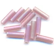 Bugles Miyuki 6 mm BGL-142FR - Mat Tr Smoky Amethyst AB x10g